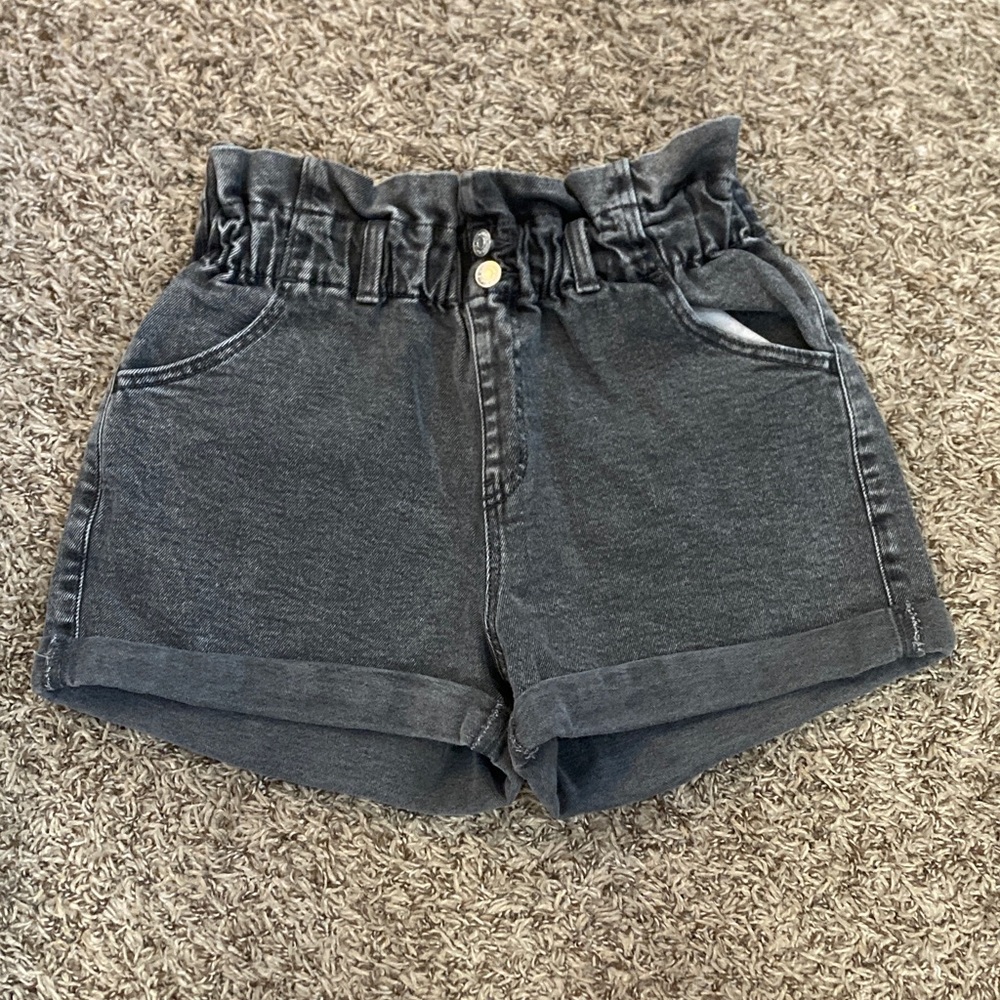Wild Fable High Waist Charcoal Shorts